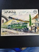 WESA Modellbahn Katalog Vintage 1957  mit CHF Preisen.