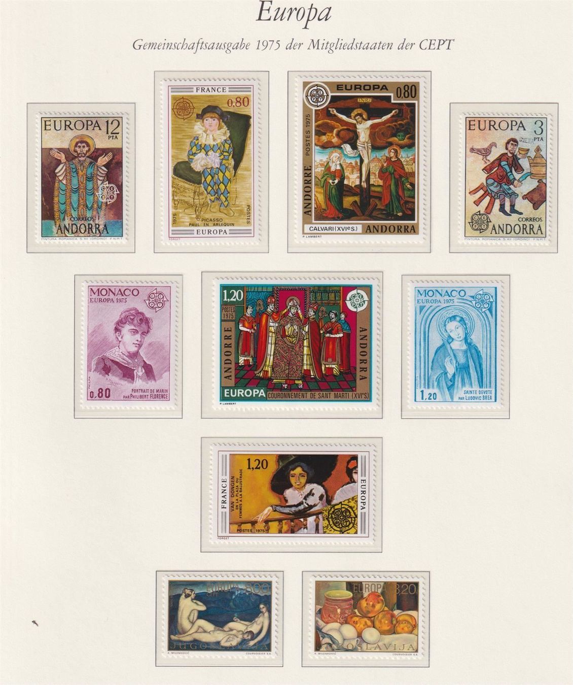 Tous les timbres: Europa Markensammlung 1966-1977** – Neuf (Voir description) à Langenthal par 1195 7