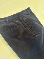 Pantaloni Massimo Dutti velluto blu taglia EUR 36