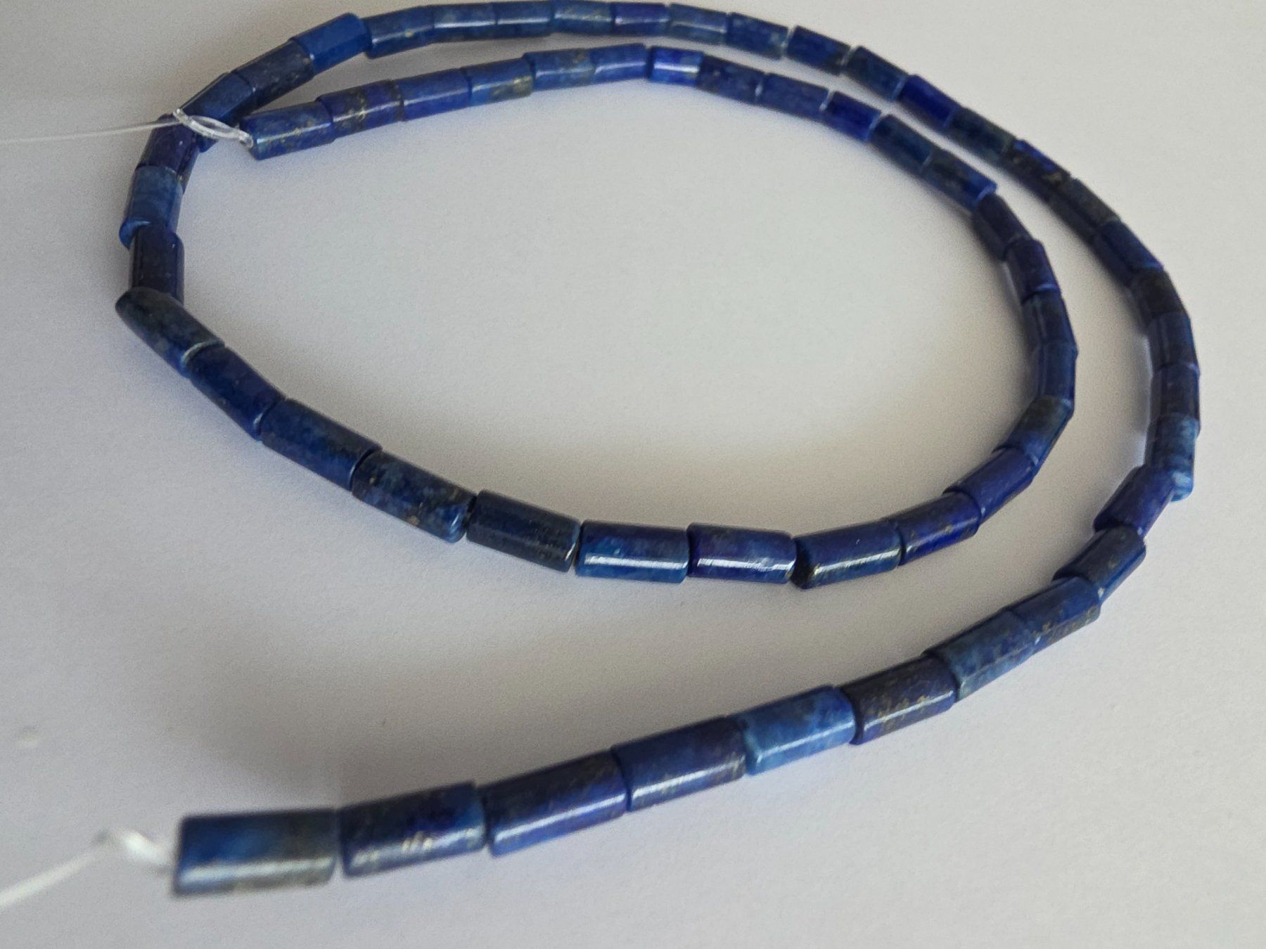 Pietre preziose: Lapislazuli Röhren facettiert ca. 3x6mm. – Nuovo e nell'imballaggio originale da Menziken venduto da Mirager 5
