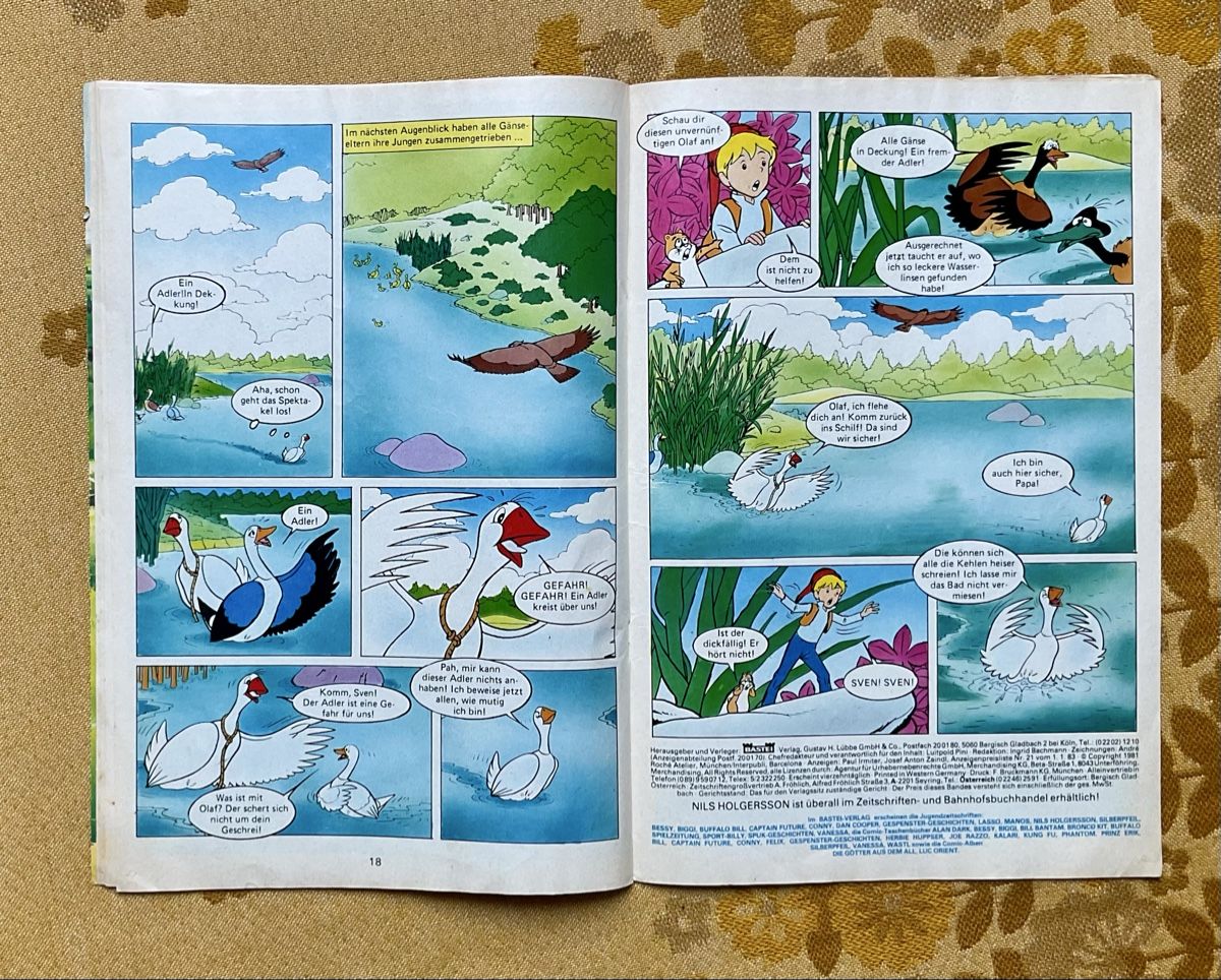 Comics: Nils Holgersson Heft Nr 52 von 1981 ? – Gebraucht aus Endingen von nathan05 6