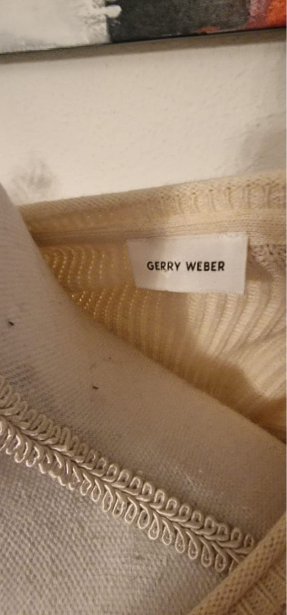 Gerry Weber Maglioni & Felpe: Gerry Weber Strickpullover, creme, Grösse 40, Top Zustand! – Usato da St. Gallen venduto da mania03 1
