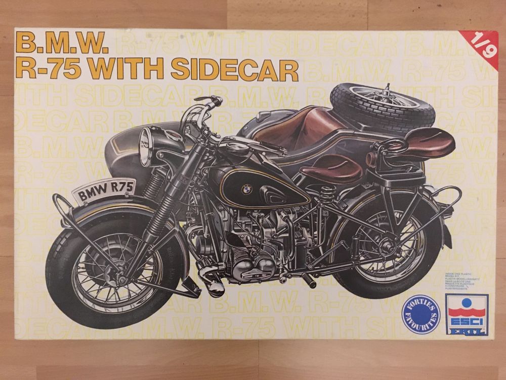 WEHRMACHT BMW R75 mit Seitenwagen ung MG42 #01 EUR 9,00 - DE