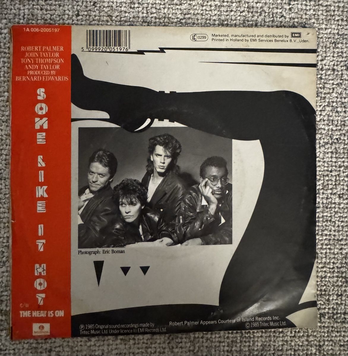 Dischi in vinile: The Power Station -  Some Like It Hot  - 7" Single - 80s – Usato da Rorbas venduto da BlackstarRecords 1
