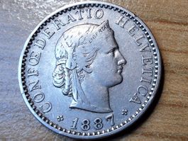 20 Rappen 1887
