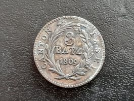 Basel, 3 Batzen 1809