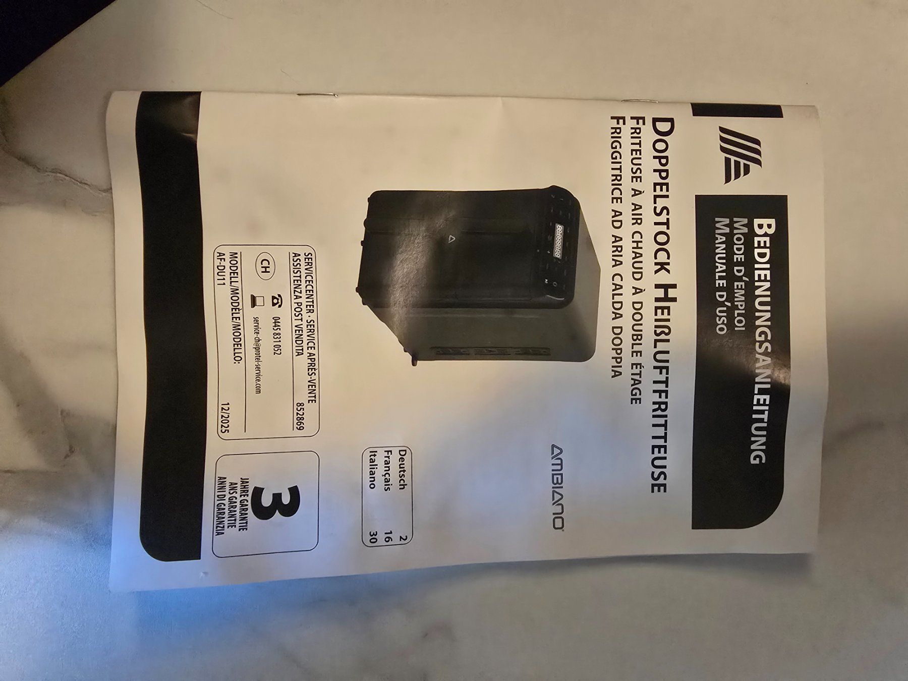 Elettrodomestici da cucina: Friteuse à air chaud airfryer – Usato da Founex venduto da Vivi.dressing 5