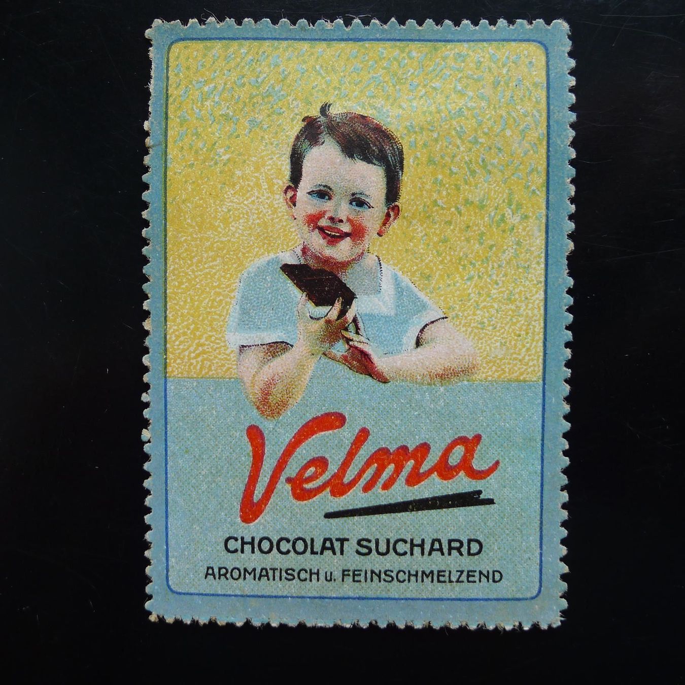 Tutti i francobolli: Werbevignette VELMA SUCHARD – Usato da Ebikon venduto da SilvioFreund