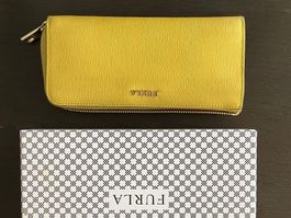 Furla yellow wallet