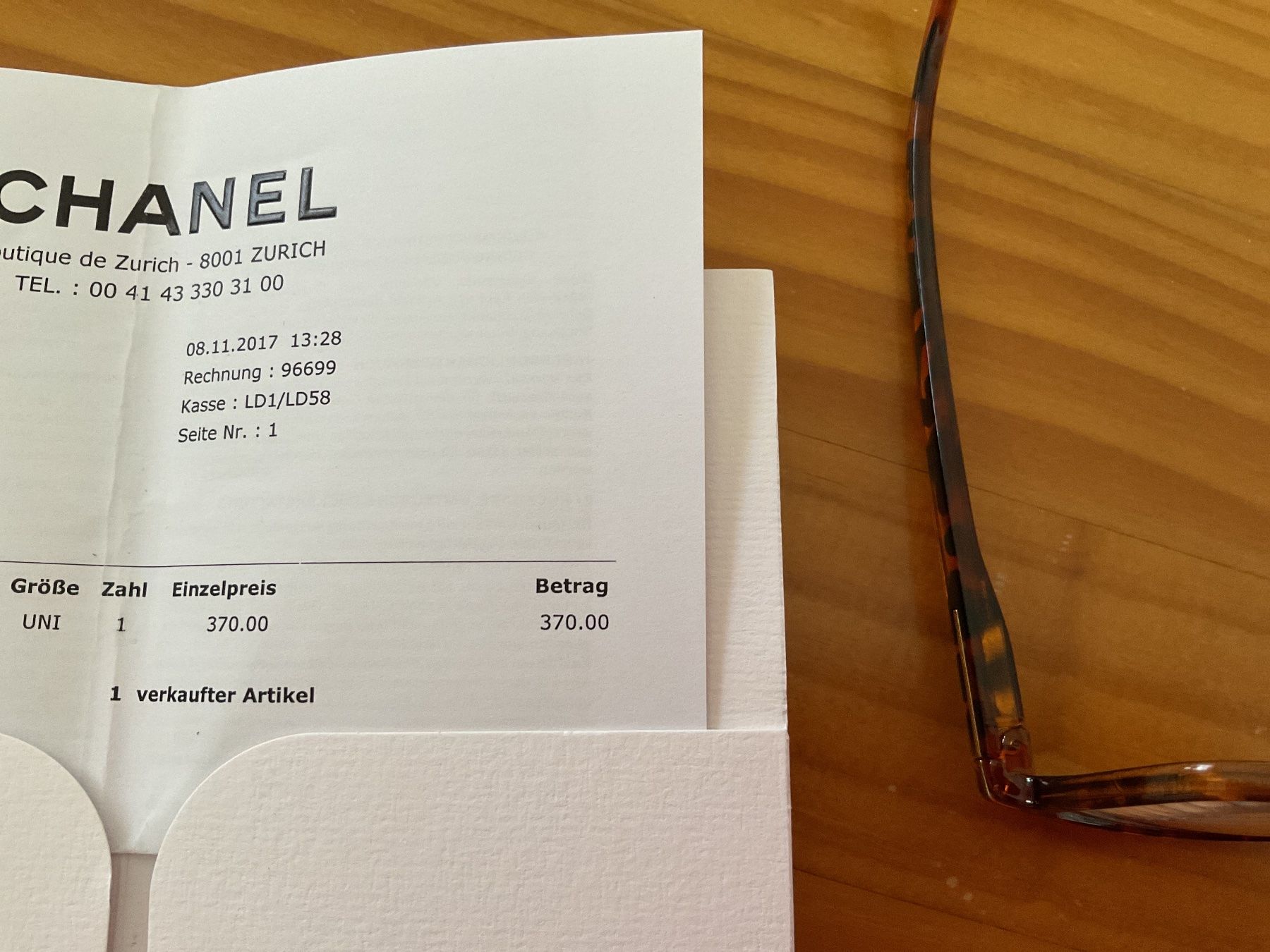 Chanel Orecchini pendenti & Orecchini a lobo: Chanel Ohrstecker 100% Original Neu – Nuovo (secondo la descrizione) da Zuerich venduto da SaTs-43 4