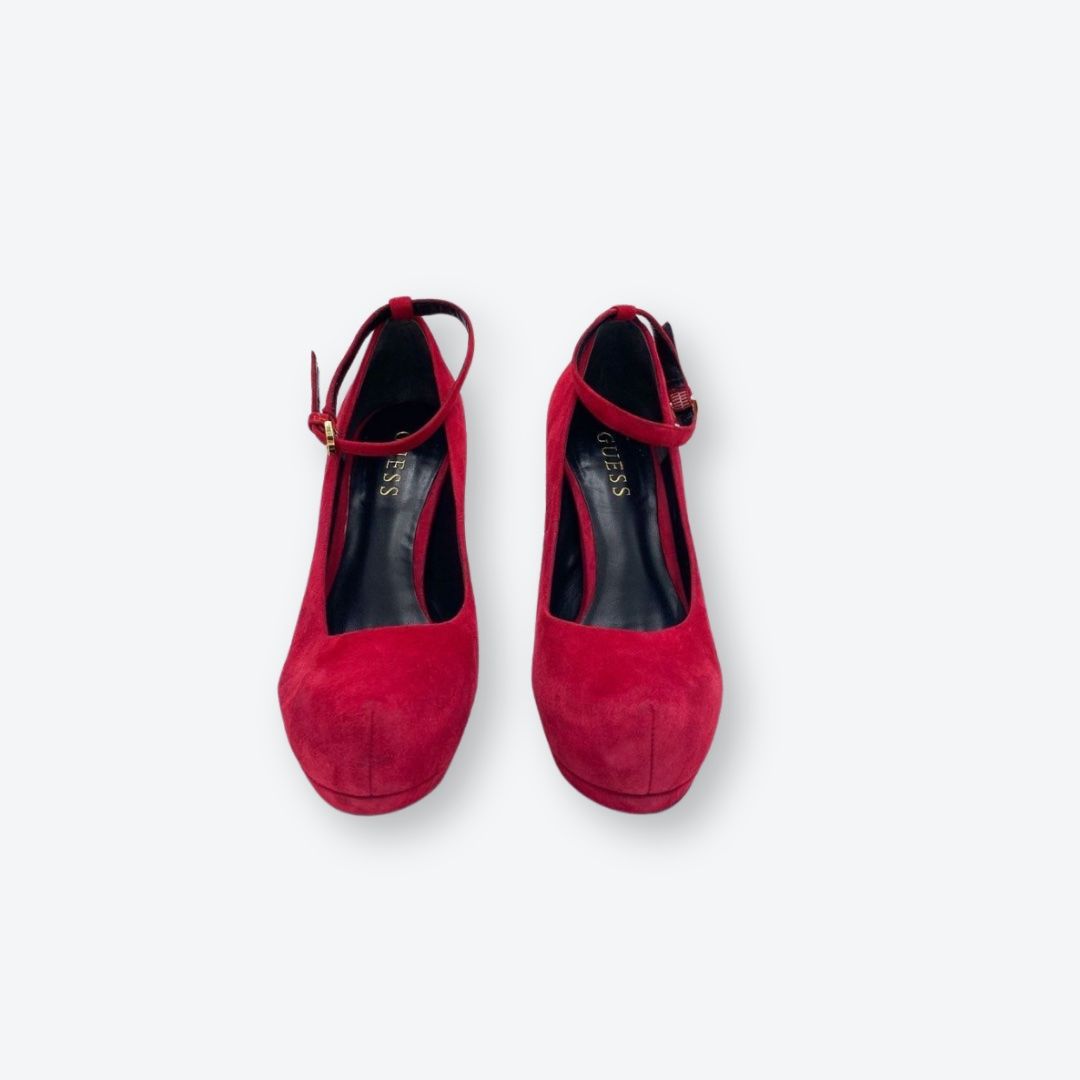 Guess Scarpe da donna: Rote GUESS plateau Pumps in Gr. 35 – Usato da Oberkirch LU venduto da petitefashion 3