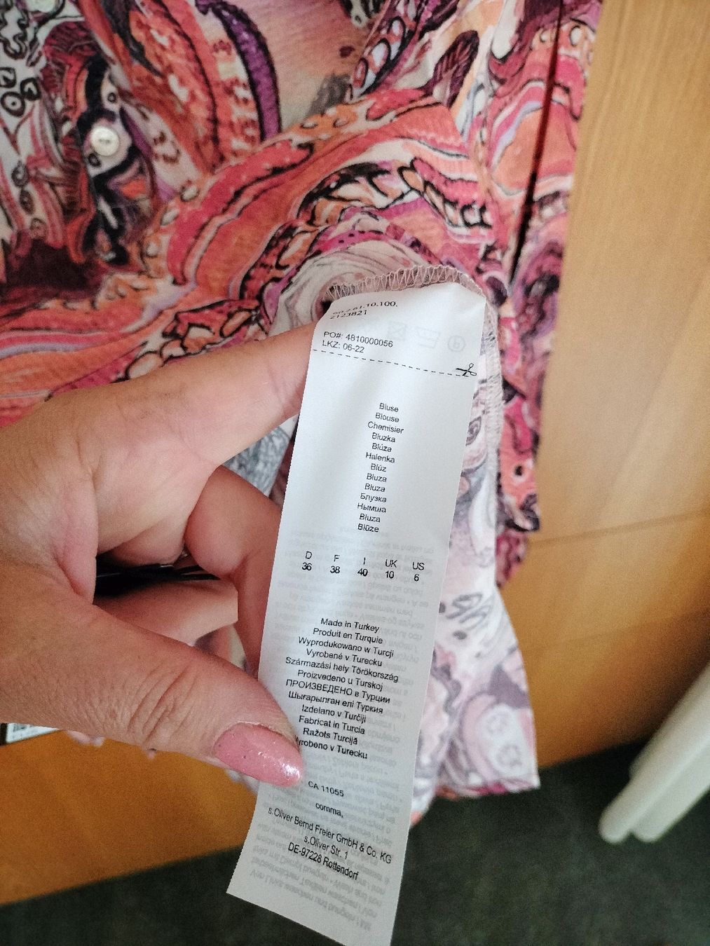 Comma Camicette: Comma Bluse gr 36 neu – Nuovo e nell'imballaggio originale da Gordevio venduto da LadyTicino 4