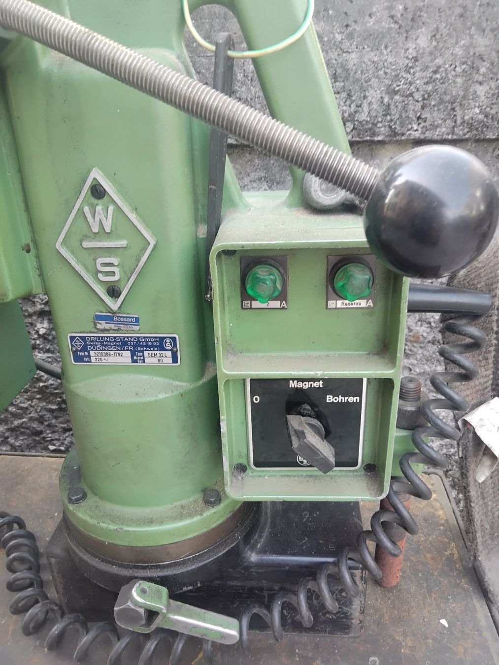 Trapani: Magnetbohrmaschine Dr. Bender MK3 – Usato da Nuglar venduto da lampa-radio 5