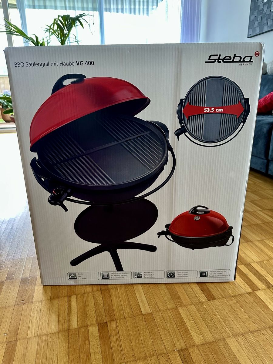 Grills: Grill Steba Vg 400 – Neu und originalverpackt aus Buchrain von SATG