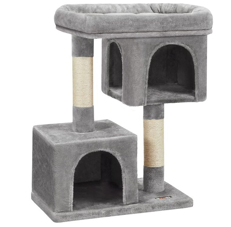 Flamingo Kratzbaum Sylvester Dunkelgrau | Mein Tierdiscount