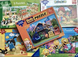 Puzzle Set (4-6 Jahre) insgesamt 10 Puzzles