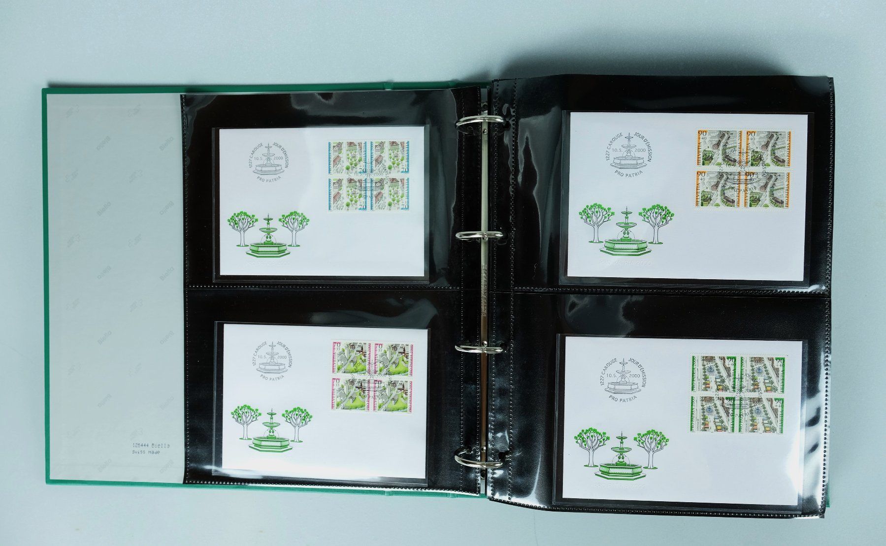 Tutti i francobolli: Pro Patria Sammlung 1960-2025 FDC Viererblock – Usato da Sevgein venduto da WHaelmi 6
