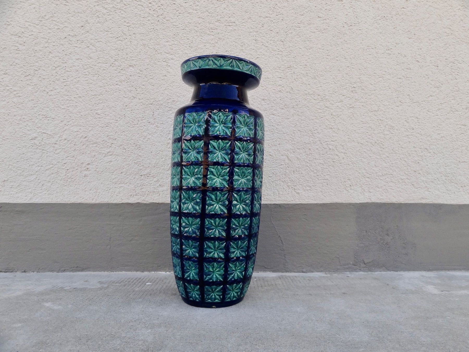 Vasi & Recipienti: Vintage Bodenvase W-Germany WEST KERAMIK – Nuovo e nell'imballaggio originale da Kerzers venduto da zimmergruen