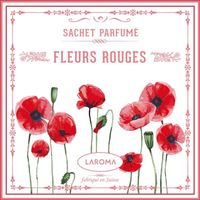Fleurs Rouges Duftsachet 120x120 mm