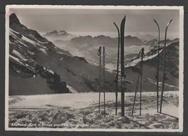 ENGELBERG BLICK v. Rotegg - Ski im Schnee  (N