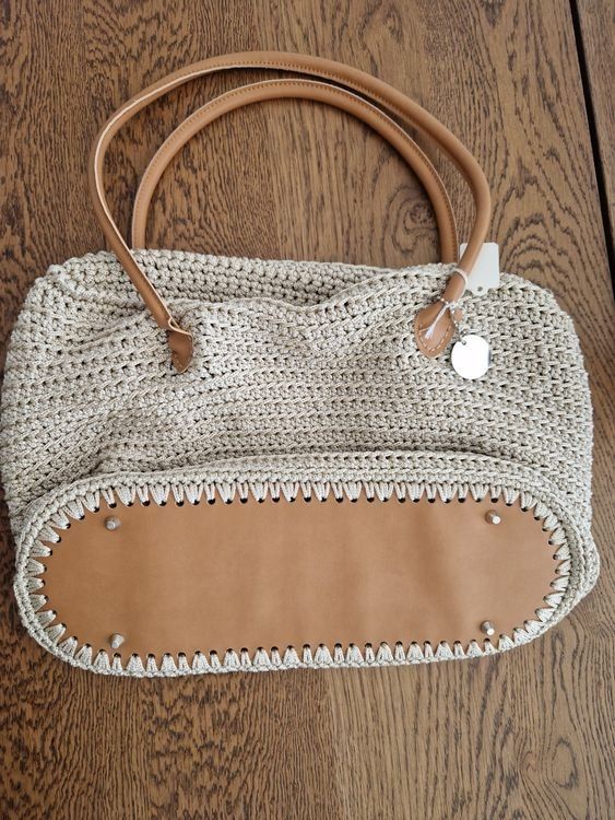 Taschen für Damen: BAG EN CROCHET HANDMADE! PIÈCE UNIQUE – Neu und originalverpackt aus Locarno von NicoNion 4