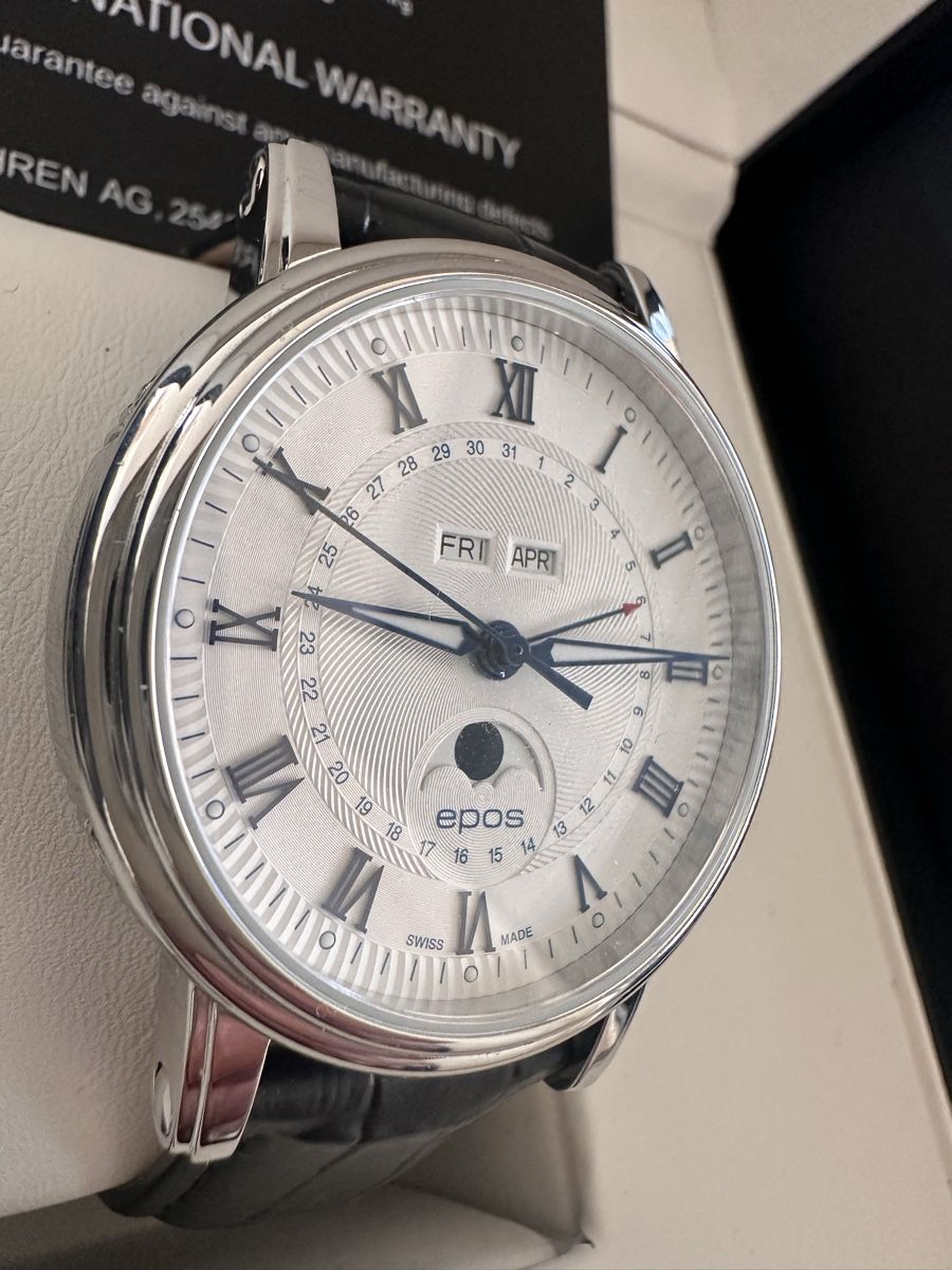 Epos Montres: Epos Calendar Moon Phase Full Set – Neuf (Voir description) à Cointrin par Calibre1755
