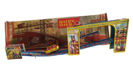 alte Technofix Busy Diesel Blechbahn