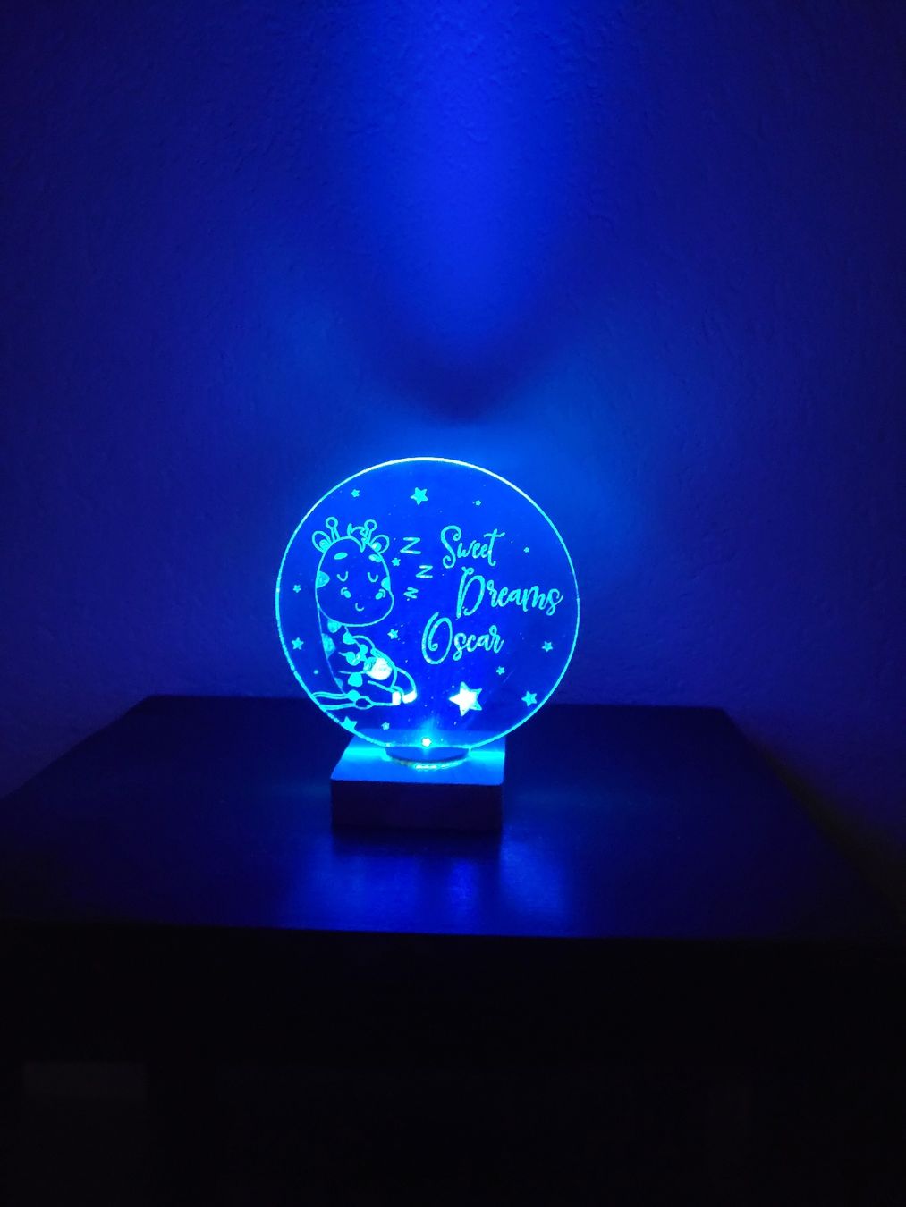 Lampade: Veilleuse LED personnalisée girafe – Nuovo e nell'imballaggio originale da Bevaix venduto da xav_78cd 9