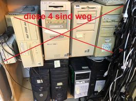 Diverse alte PCs