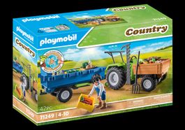 Playmobil Country 71249 Traktor mit Hänger Neu ungeöffnet