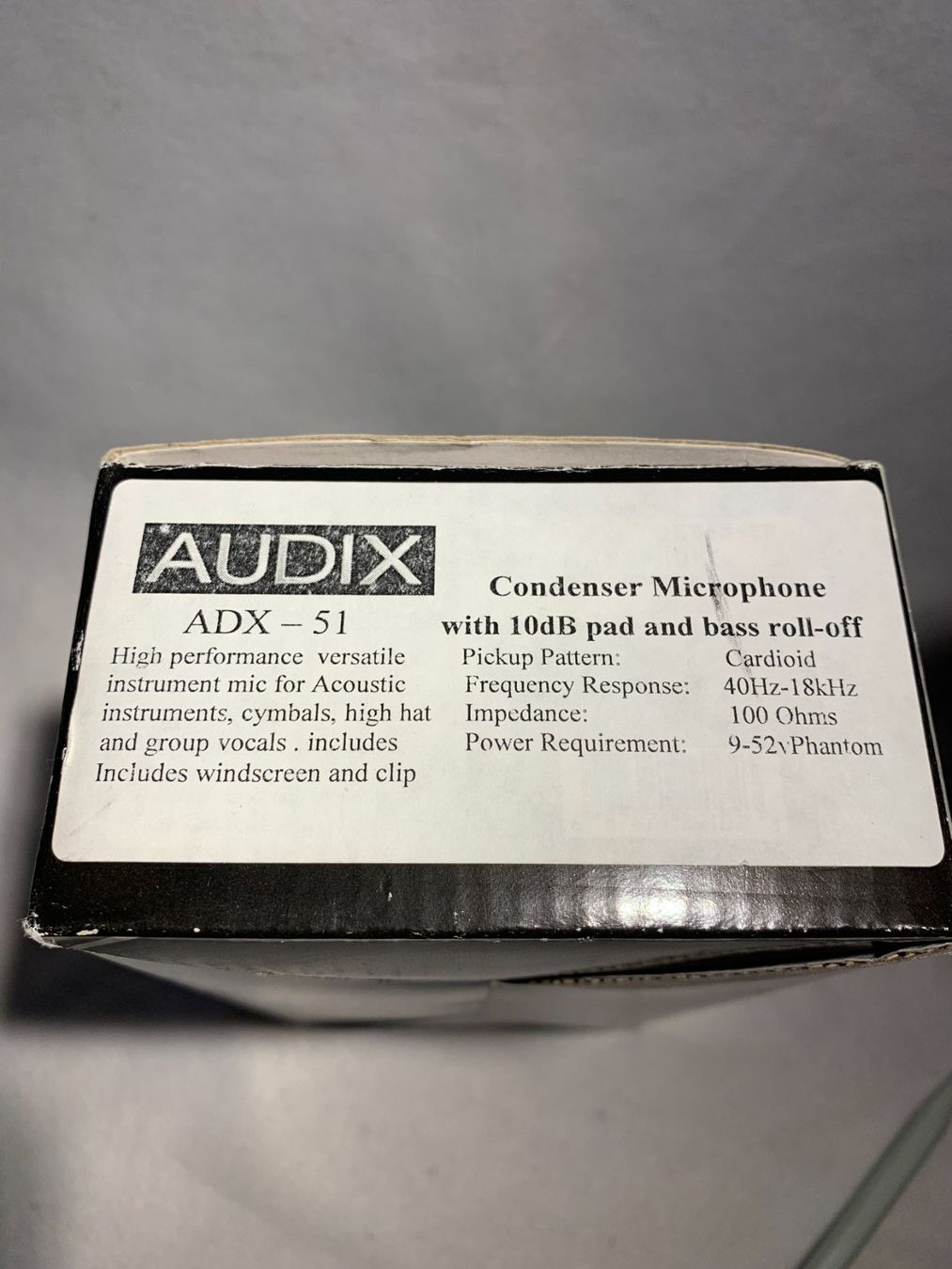 Mikrofone: Audix ADX 51   x10 – Neu (gemäss Beschreibung) aus Schötz von  9
