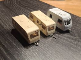 Wohnwagen H0 Modelleisenbahn