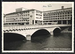 Zürich, Kantonale Verwaltungsgebäude