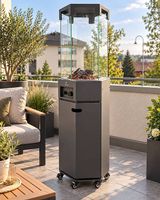 KESSER Gas-Terrassenheizstrahler / Flammenheizer 48 kW