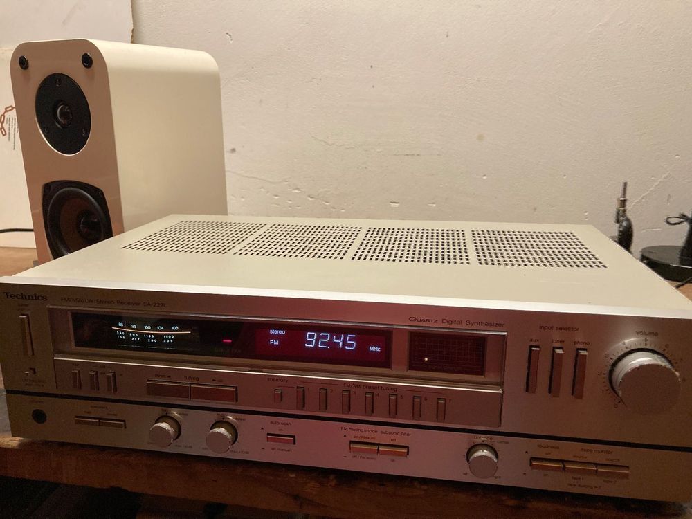 technics SA222L vintage receiver Kaufen auf Ricardo