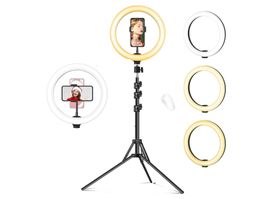 LED VLog Ringlicht-Kit mit Stativ Handy Halter JJC ZB-7