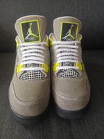 Jordan Air Flight 4 Size 44/US 10 Grey Yellow - Top!