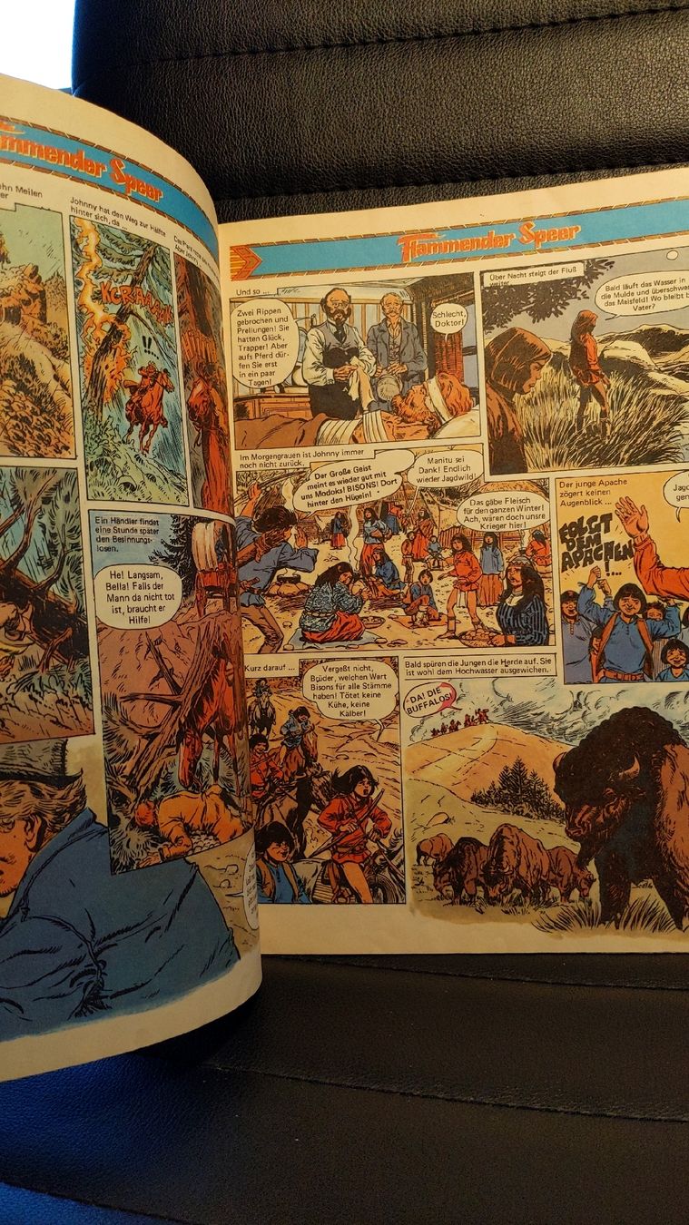 Fumetti: Comic: Flammender Speer - Der grosse Häuptling, Nr. 22 – Usato da Niederscherli venduto da Mon_Art 2