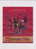 Etikette für Wein - Montagner Utiel (Spanien) /bd