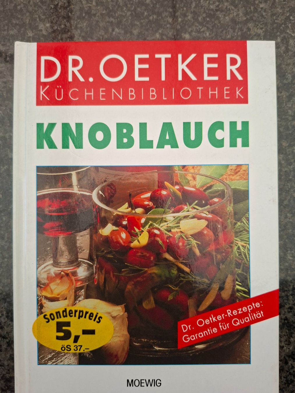 Bücher: Dr. Oetker; Knoblauch – Gebraucht aus Boniswil von Totomat-Lady2