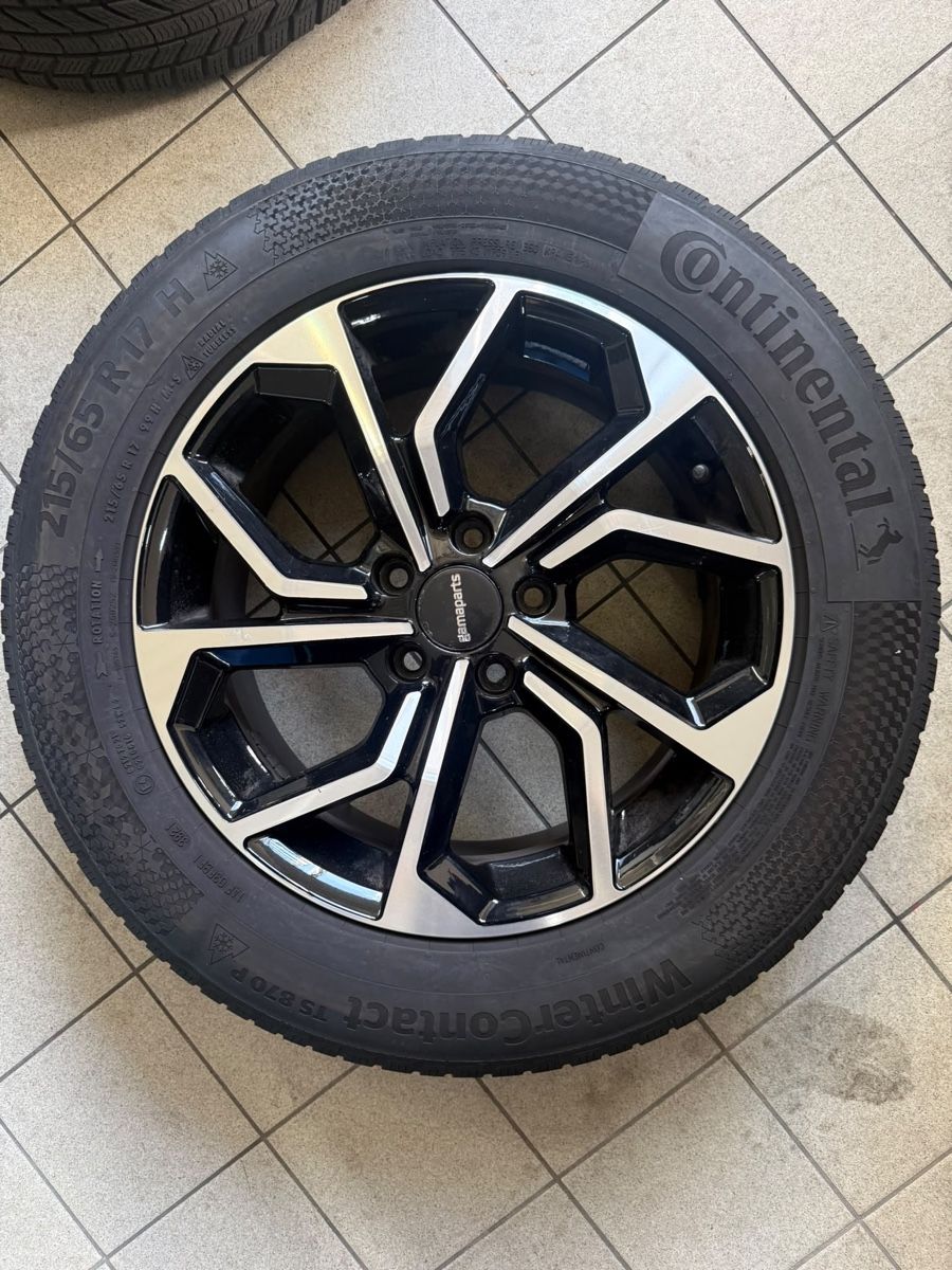 Pneumatici & Ruote complete: Vw Tiguan Winterkompletträder – Usato da Oftringen venduto da nutzer_123 3