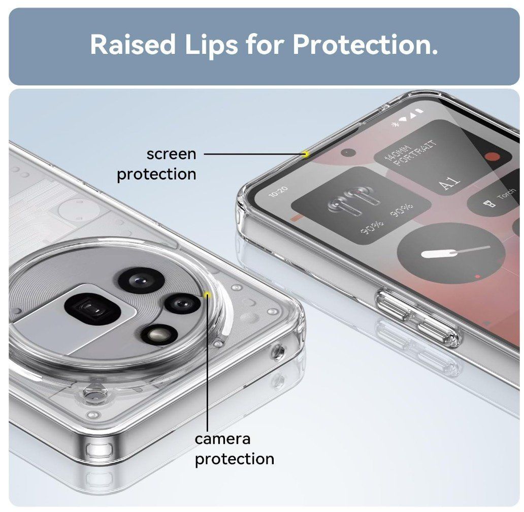 Covers & Schutzfolien: Nothing Phone 3A Pro transparentes Case Schutzhülle TPU – Neu und originalverpackt aus Rorschacherberg von elektrofreak 3