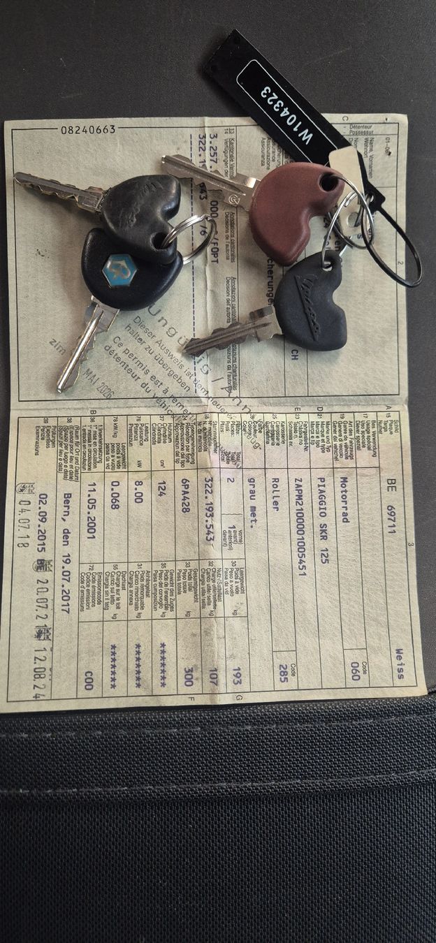 Piaggio Scooter: Piaggio Roller 125 mit mfk – Usato da Thun venduto da Vet.Lim 6