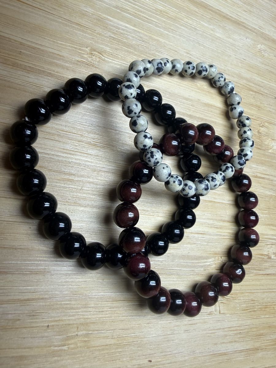 Bracciali & Braccialetti: 3 Edelsteinarmbänder Set Perlen neu – Nuovo e nell'imballaggio originale da Wald ZH venduto da Carloiten