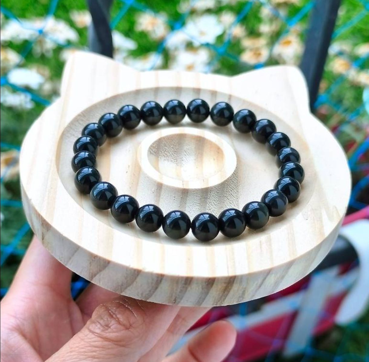 Bracciali & Braccialetti: Bracelet en Obsidienne œil Double 8mm – Nuovo (secondo la descrizione) da Ursy venduto da tan_8qdl 1