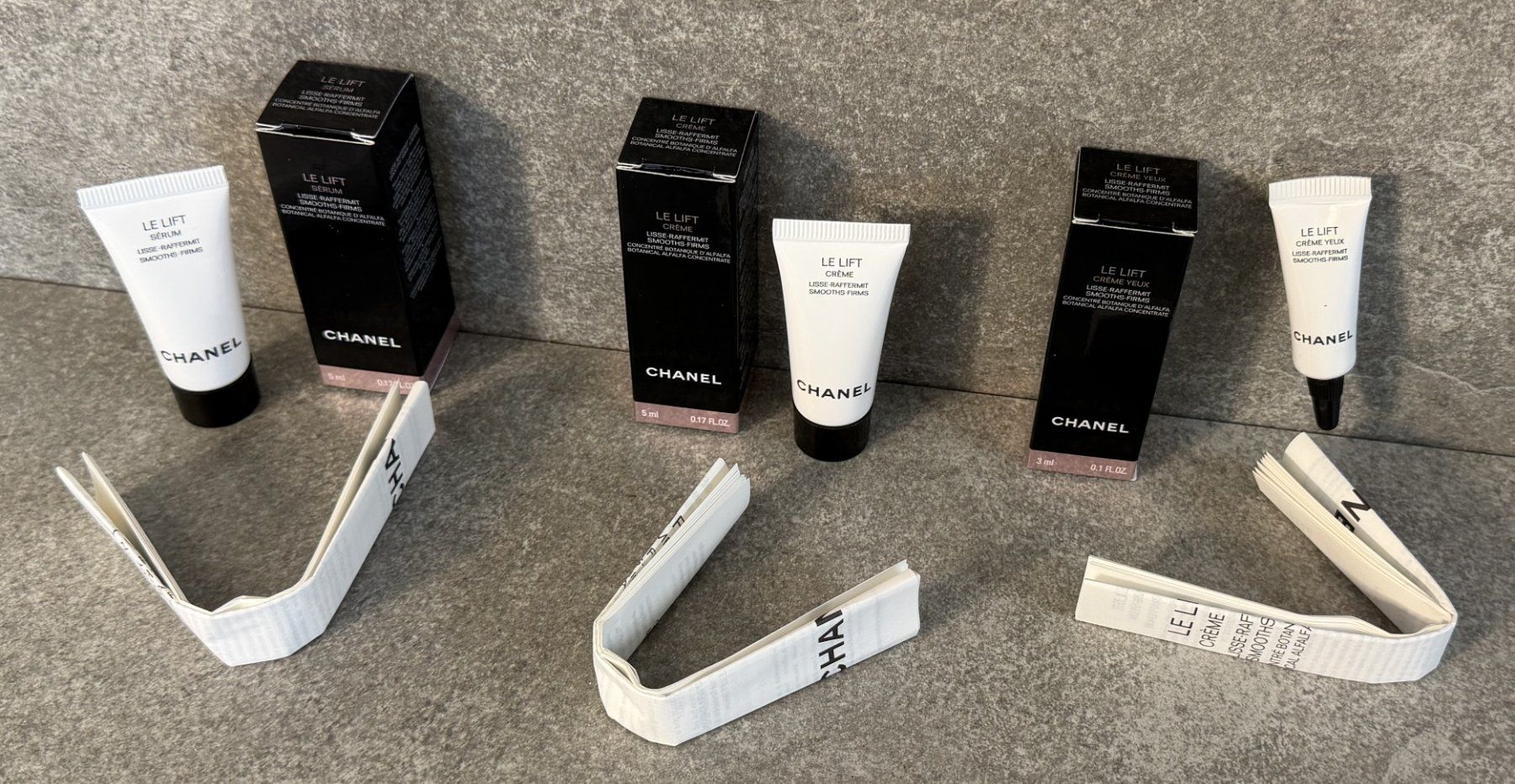 Chanel Cura del viso: CHANEL LE LIFT im 3er Set ... – Nuovo e nell'imballaggio originale da Chur venduto da Papageibarsch77 5