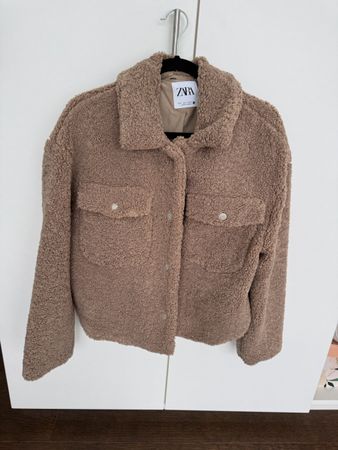 Zara Teddy Jacke Grösse S