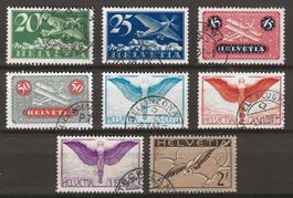1933-37 : Serie Nr. F4z - F13z, einwandfrei,  KP 550.--