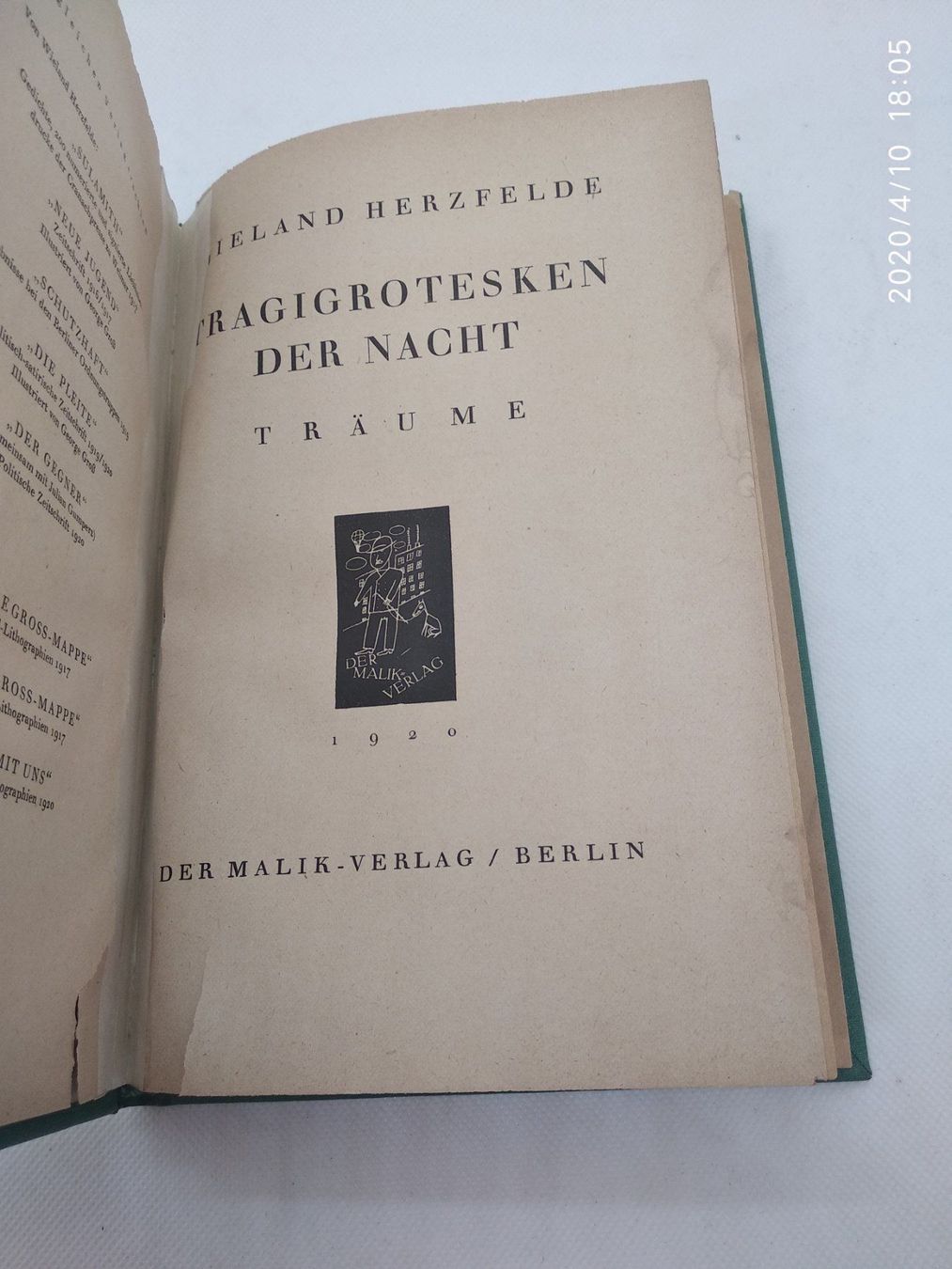 Bücher: GEORGE GROSZ - WIELAND HERZEFELD – Gebraucht aus Goldach von Gaip 1