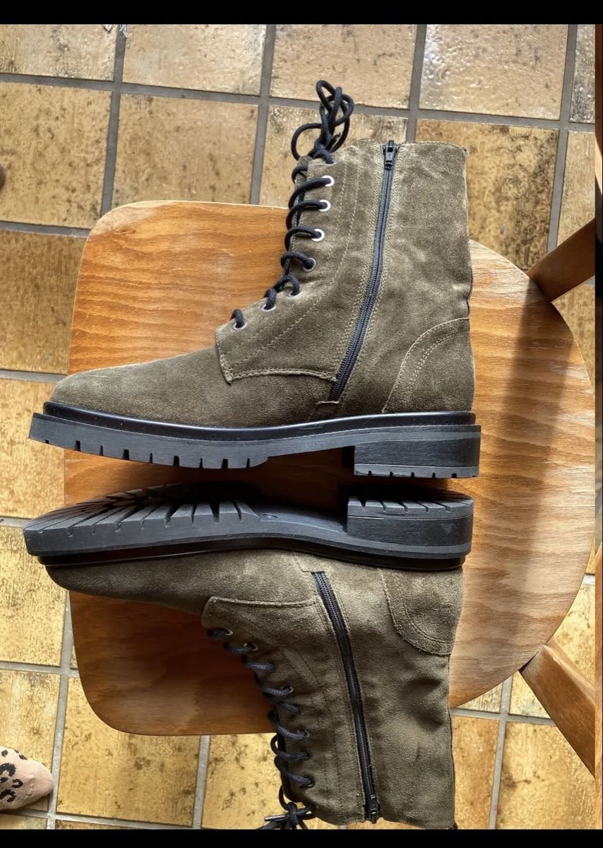 Damenschuhe: Bottines Ralph Harrisson kaki/brun clair à lacets – Neu (gemäss Beschreibung) aus Savièse von cla_lc8x 3